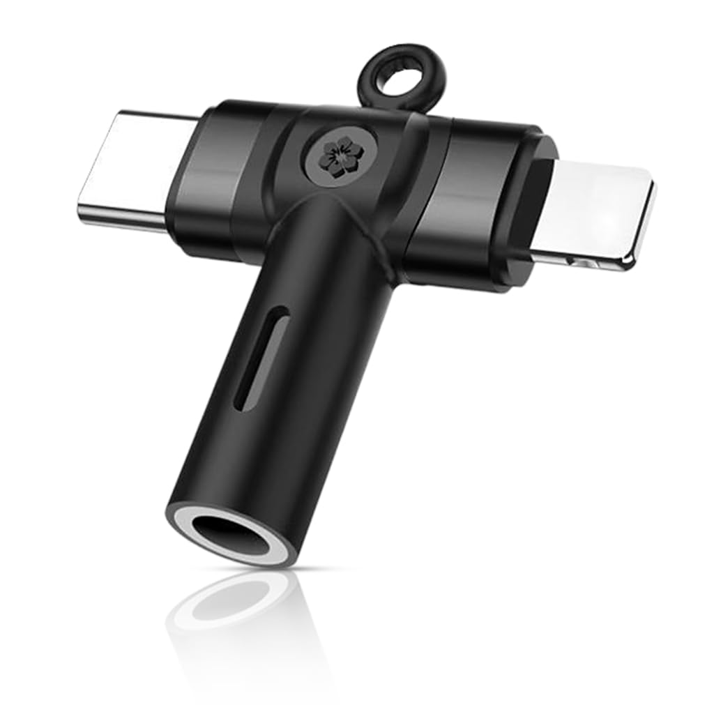 Verilux USB C to 3.5mm Audio Adapter Headphone Adapter 2-in-1 Aux Adapter for Headphone Jack, Aux to USB C and Adapter for i-Phone 15 14 13 12 11 X ipad, Galaxy, Pixel Verilux USB C to 3.5mm Audio Adapter Headphone Adapter 2-in-1 Aux Adapter for Headphone Jack, Aux to USB C and Adapter for i-Phone 15 14 13 12 11 X ipad, Galaxy, Pixel
